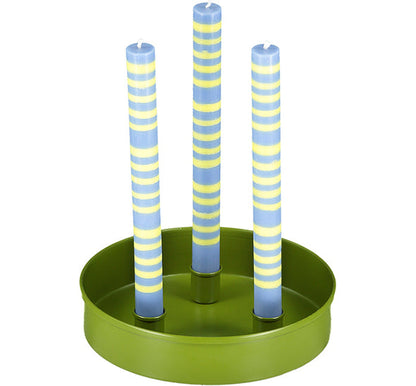 British Colour Standard Metal Candle Platter