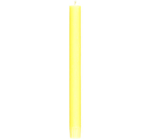 British Colour Standard 25cm / 10'' H Primrose Eco Dinner Candles, Gift Box of 6
