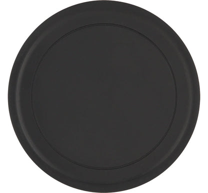British Colour Standard Large Metal Candle Plate - Jet Black