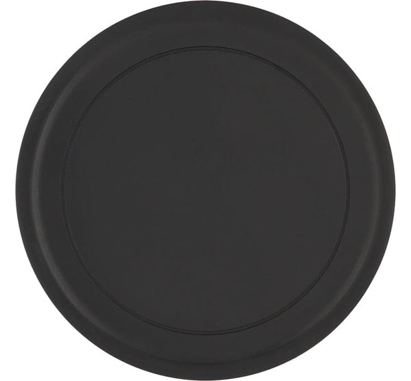 British Colour Standard Large Metal Candle Plate - Jet Black