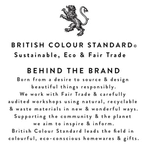 British Colour Standard Striped Guardsman Red, Pearl & Royal Blue Eco Dinner Candles, Gift Box of 4
