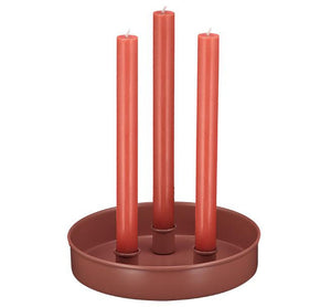 British Colour Standard Metal Candle Platter