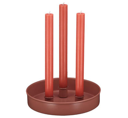 British Colour Standard Metal Candle Platter