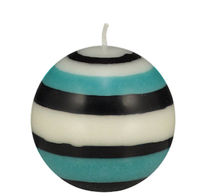 British Colour Standard Striped Ball Candles