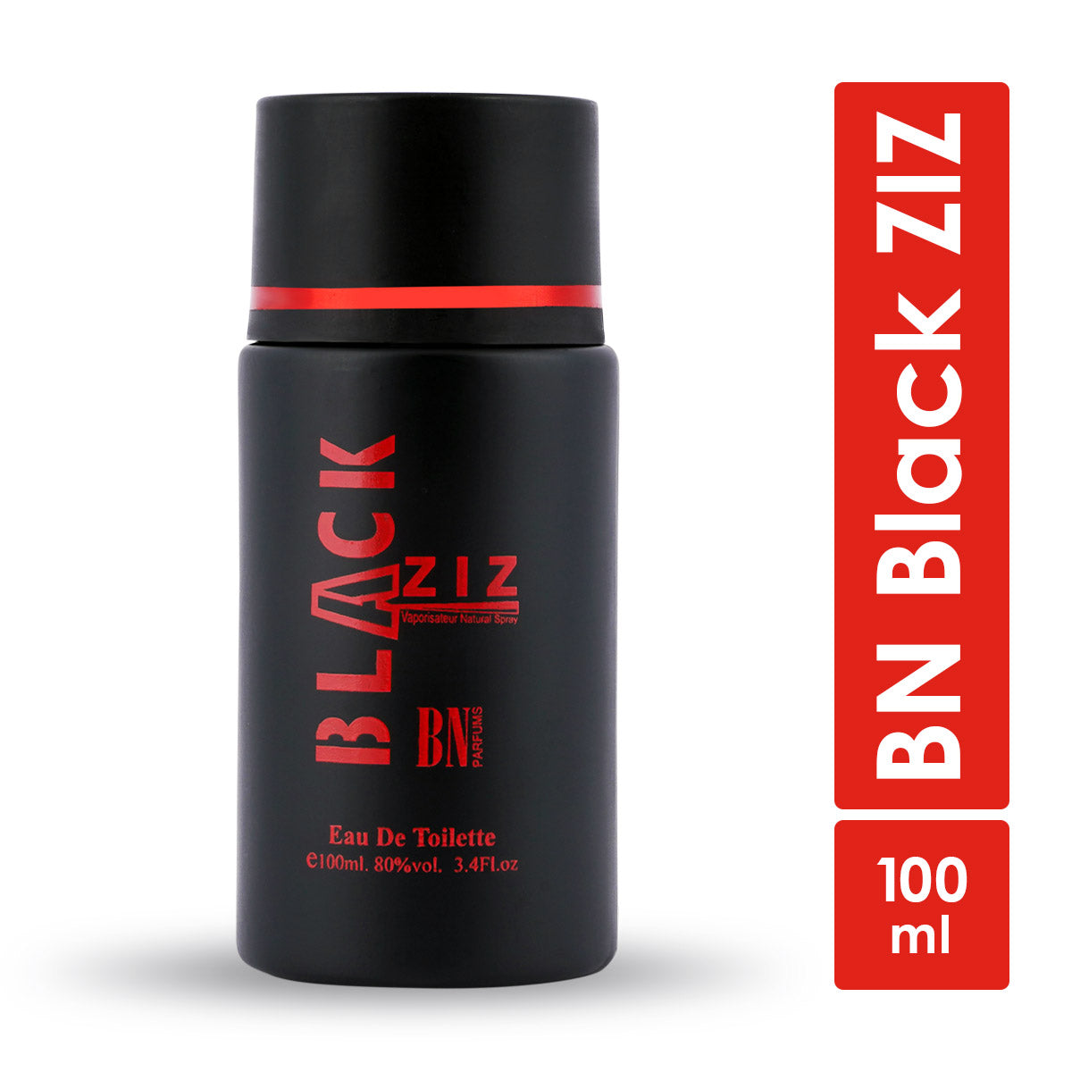 BN Perfumes Black ZIZ, Eau De Toilette, Perfume for Men, 100 ml