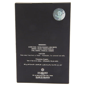 Dumont Paris Nitro Black Pour Homme Eau de Parfum 3.4 oz