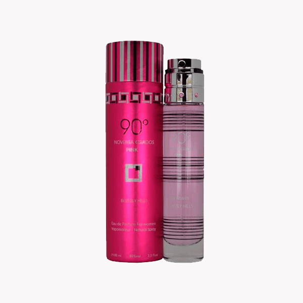 Perfume 90° Noventa Grados, Pink, Eau De Parfum For Women, 100 ml