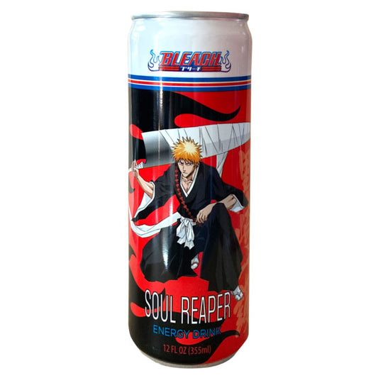 Bleach Ichigo Soul Reaper Energy Drink, 12 fl Ounce Can - 12 Count Case