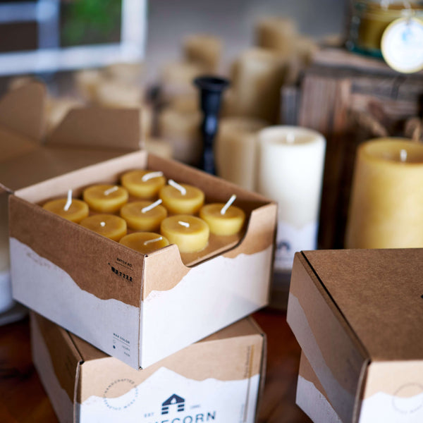 Pure Beeswax Votive Candles