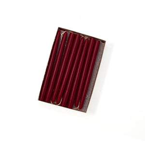 Mole Hollow Candles, 6" Tiny Unscented Taper Candle, Set of 24- Choose from 39 Colors!