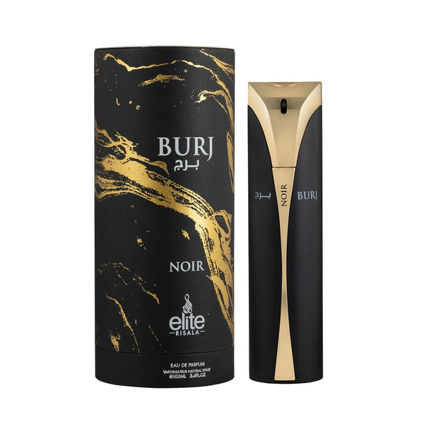 Risala Elite Burj Noir Eau de Parfum Unisex Perfume, 100 ml