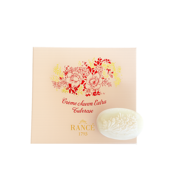 Rance 1795 Tuberosa Perfumed Soap, 6 x 100g