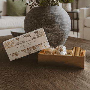Candle Gift Box Set (Salt and Sea, Island Air, Palo Santo Patchouli)