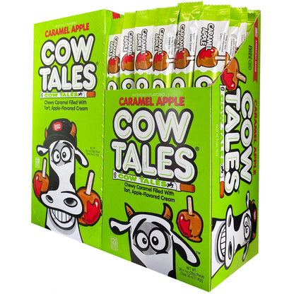 Goetze's Candy Cow Tales Caramel Chewy Candy Sticks, 1 Ounce  - 100 Piece with Tumbler