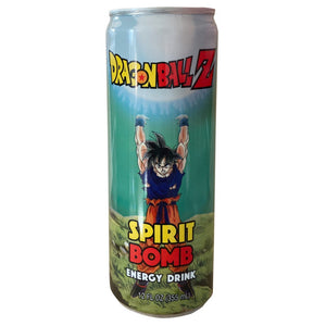 Dragon Ball Z Goku Spirit Bomb Energy Drink, 12 fl Ounce Can - 12 Count Case