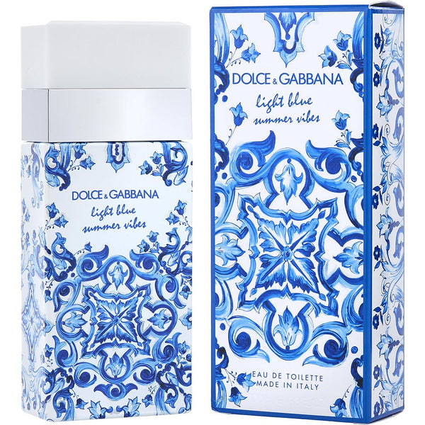Dolce & Gabbana Light Blue Summer Vibes EDT Spray for Women 3.3 oz