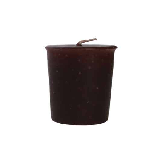Mole Hollow Candles, Double Fudge Scented Votive Candles, 18 Votives Box