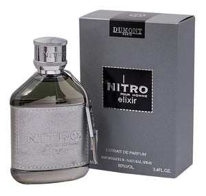 Dumont Nitro Elixir Pour Homme Extrait de Parfum 3.4 oz