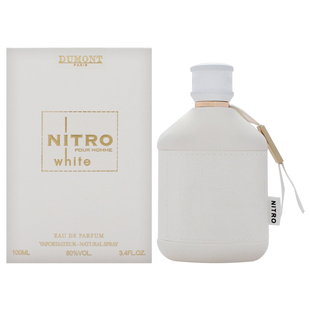 Dumont Paris Nitro White Pour Homme Eau de Parfum 3.4 oz