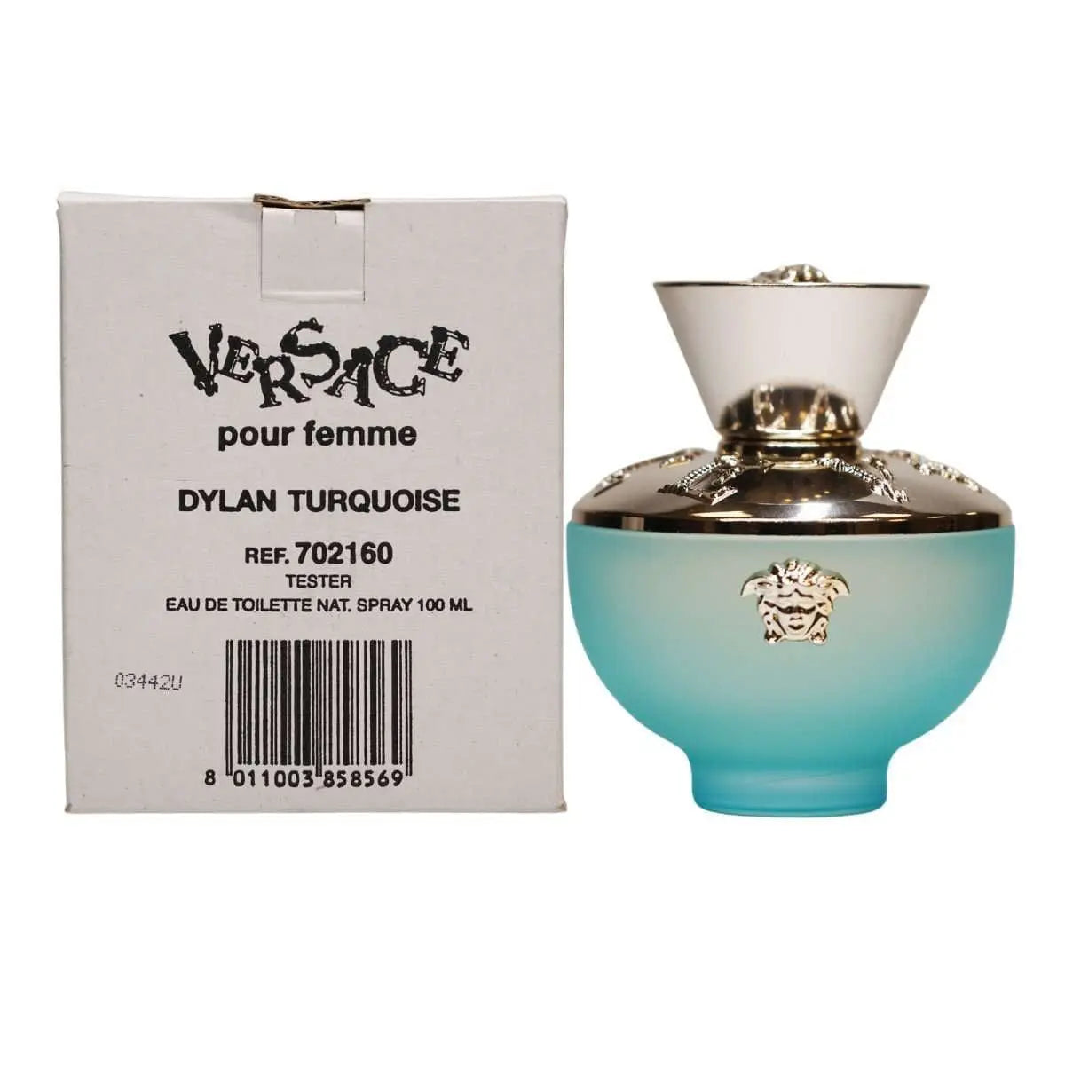 Dylan Turquoise By Versace For Women 3.4oz EDT Spray (TESTER)