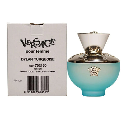 Dylan Turquoise By Versace For Women 3.4oz EDT Spray (TESTER)