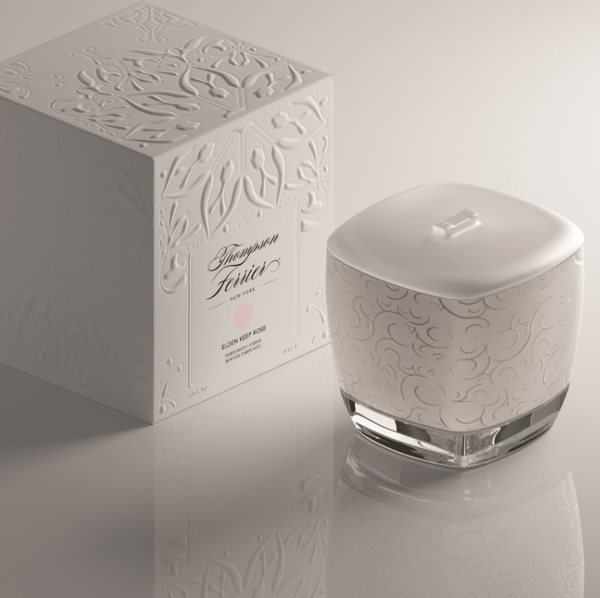 Elden Keep Rose Candle