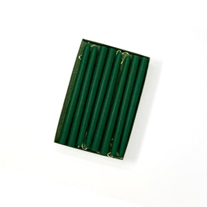Mole Hollow Candles, 6" Tiny Unscented Taper Candle, Set of 24- Choose from 39 Colors!