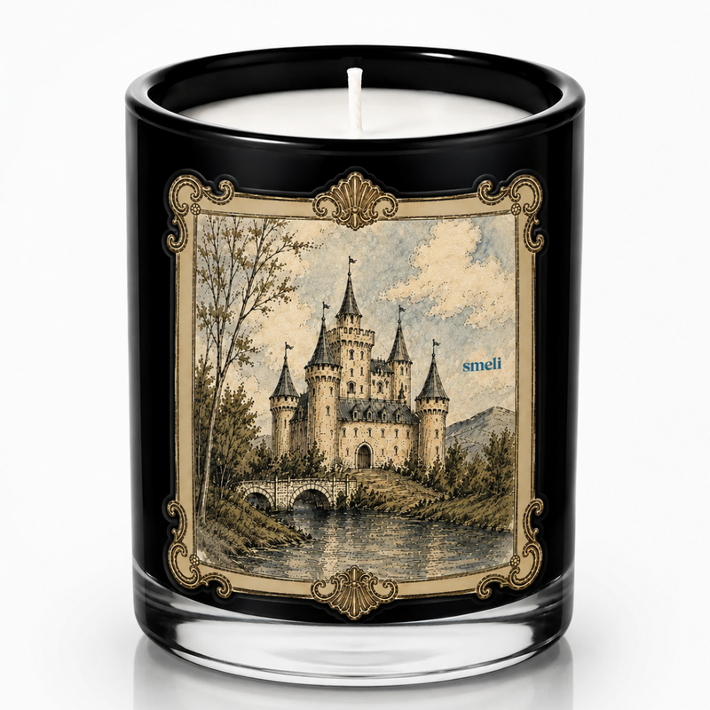 Smeli 9 Ounce Soy Wax Candle, Château Candle