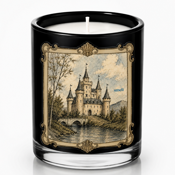 Smeli 9 Ounce Soy Wax Candle, Château Candle