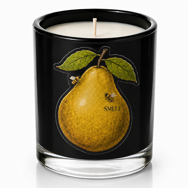 Smeli 9 Ounce Soy Wax Candle, Hush Candle