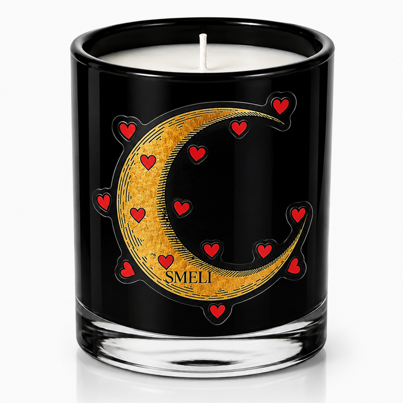 Smeli 9 Ounce Soy Wax Candle, Veil Candle