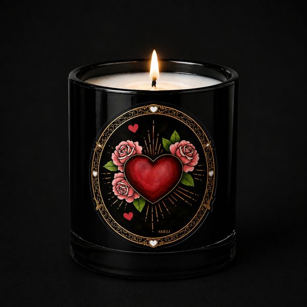 Smeli 9 Ounce Soy Wax Candle, Vow Candle