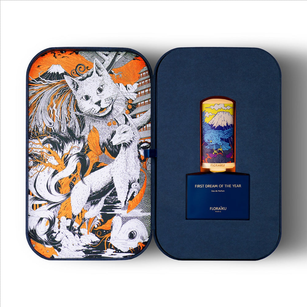 Floraiku Bento Box, FIRST DREAM OF THE YEAR Eau de Parfum 50ml + 10ml with Travel Case