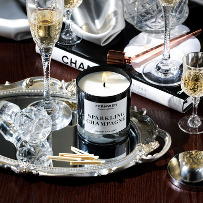 Sparkling Champagne Scented Soy Candle