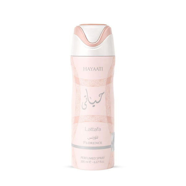 Lattafa Hayaati Florence Perfumed Body Spray for Women, 200 ml/6.67 fl.oz.