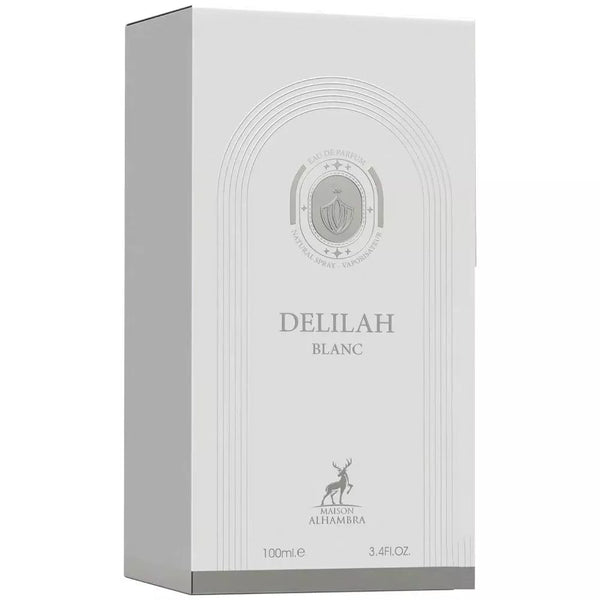 Maison Alhambra Delilah Blanc Eau de Parfum Spray for Women, 100 ml