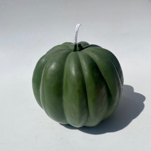Pumpkin Candle - Green