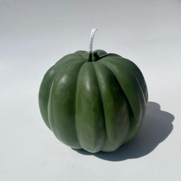 Pumpkin Candle - Green