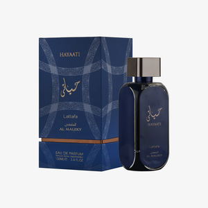 Lattafa Hayaati Al Maleky Eau de Parfum Spray Unisex Perfume, 100 ml