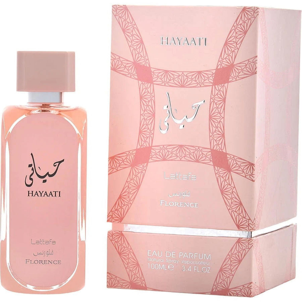 Lattafa Hayaati Florence Eau de Parfum Spray for Women, 100 ml