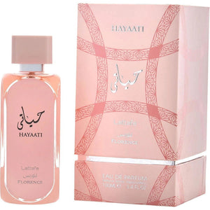 Lattafa Hayaati Florence Eau de Parfum Spray for Women, 100 ml