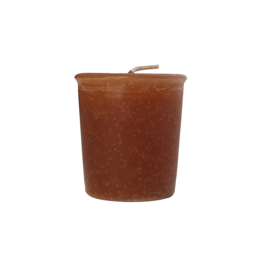 Mole Hollow Candles, Hazelnut Scented Votive Candles, 18 Votives Box