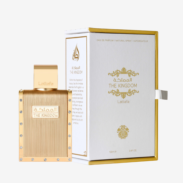Lattafa The Kingdom Men Eau de Parfum Spray for Men, 100 ml