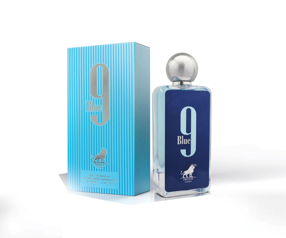 Proud Perfumes 9 Blue Eau De Parfum Spray for Men, 100 ml