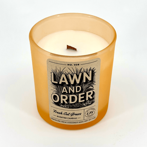 Fresh Cut Grass Scented Candle (Lawn and Order)