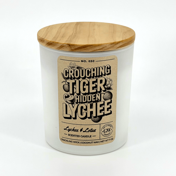 Crouching Tiger Hidden Lychee — Lychee & Lotus Candle