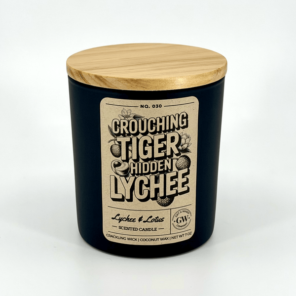 Crouching Tiger Hidden Lychee — Lychee & Lotus Candle
