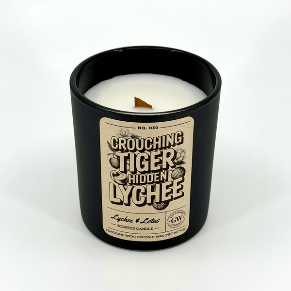 Crouching Tiger Hidden Lychee — Lychee & Lotus Candle