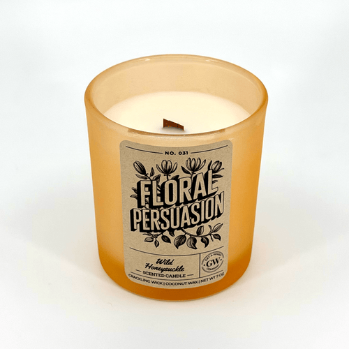 Wild Honeysuckle & Jasmine Scented Candle (Floral Persuasion)