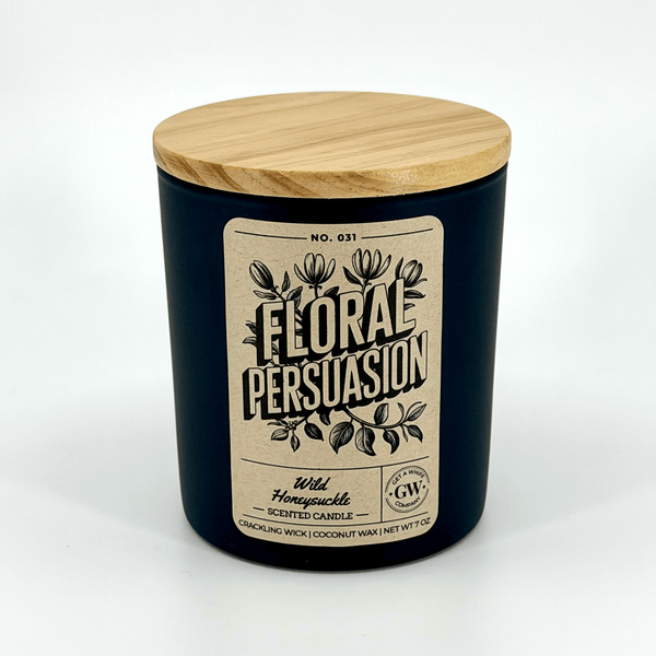 Floral Persuasion — Wild Honeysuckle & Jasmine Candle
